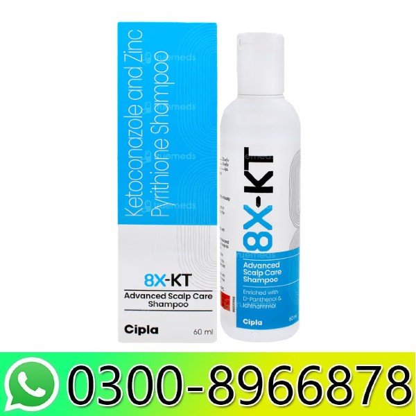 8X-KT Advanced Scalp Care Shampoo in Pakistan