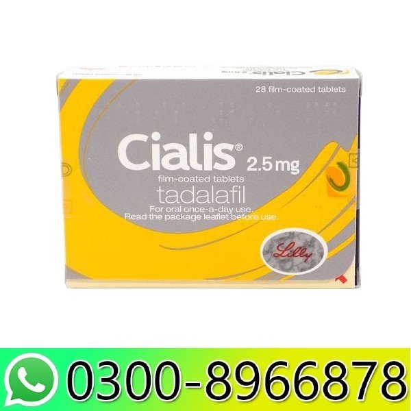 Cialis 2.5 Mg Price In Pakistan