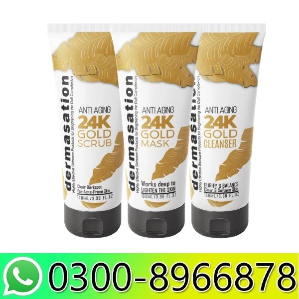 Dermasation 24K Gold Facial Kit in Pakistan