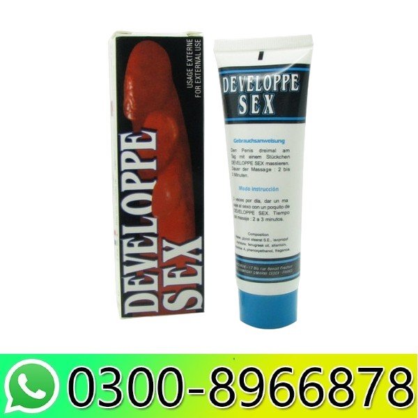 Developpe Sex Cream in Pakistan