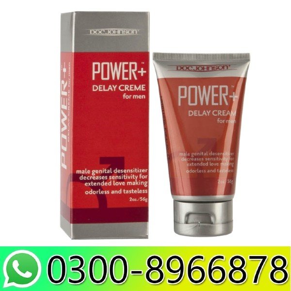 Doc Johnson Power Plus Delay Cream in Pakistan