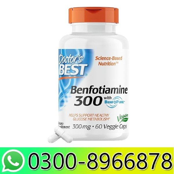 Doctor's Best Benfotiamine In Pakistan