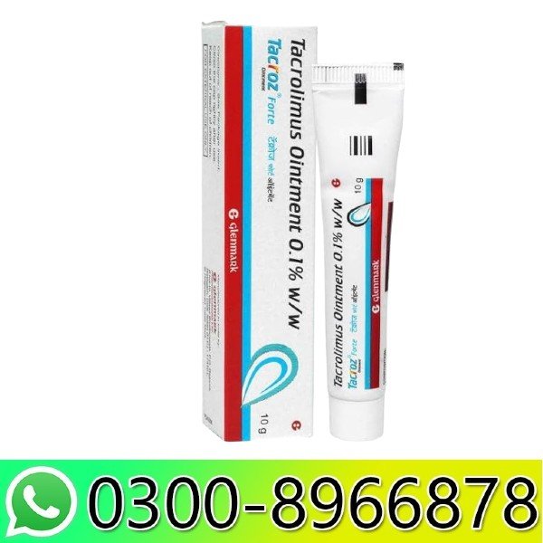 Tacroz Forte 0.1% Ointment Cream In Pakistan