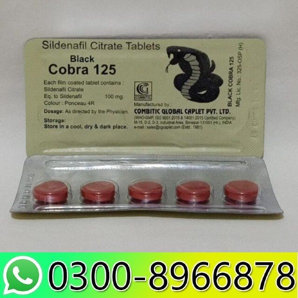 Black Cobra Tablets Price In Pakistan