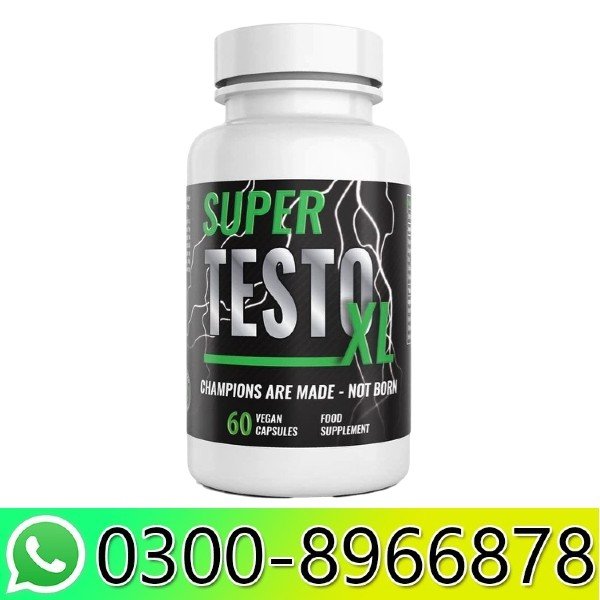 Super Testo XL 60 Capsules In Pakistan