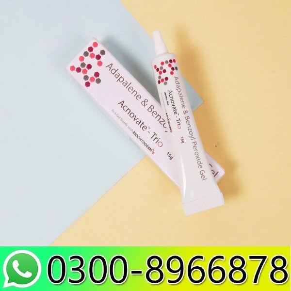 Acnovate-Trio Gel In Pakistan