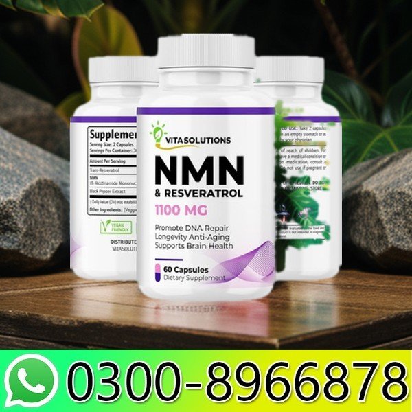 VitaSolutions NMN 1100mg Supplement In Pakistan