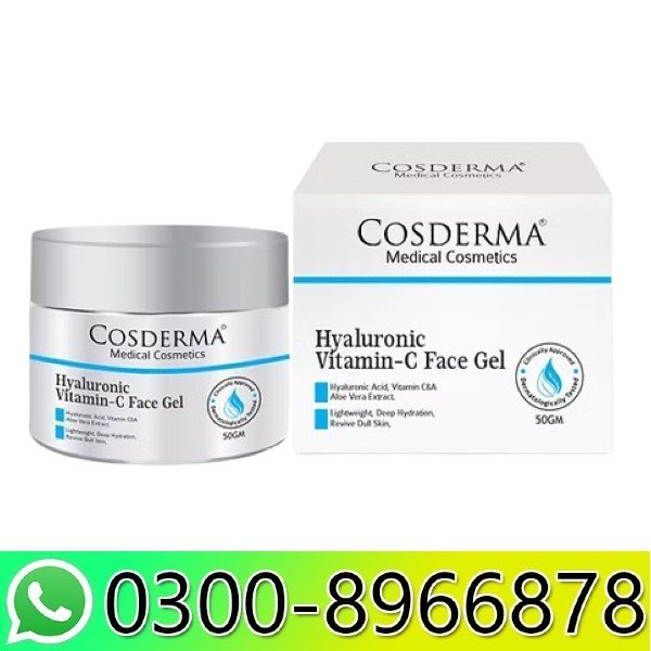 Cosderma Hyaluronic Vitamin-C Face Gel In Pakistan 