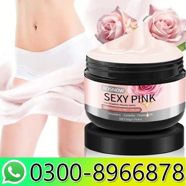 Bosnow Sexy Pink Cream In Pakistan