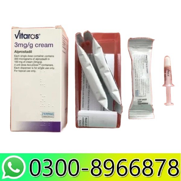 Vitaros Cream In Pakistan