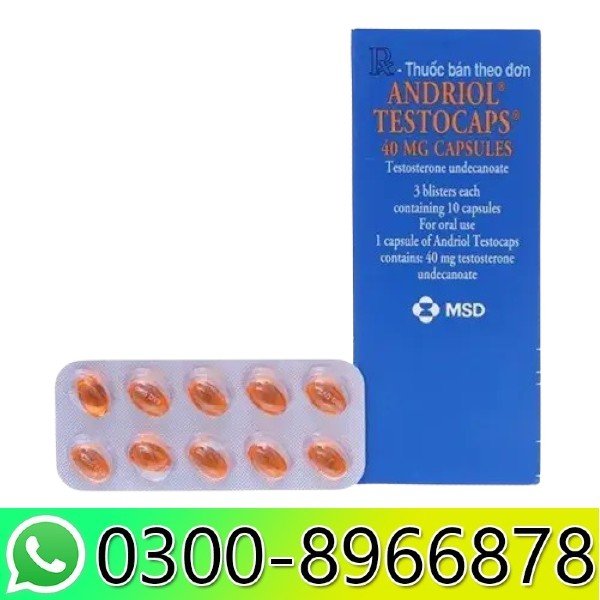 Andriol Testocaps Capsules Price In Pakistan