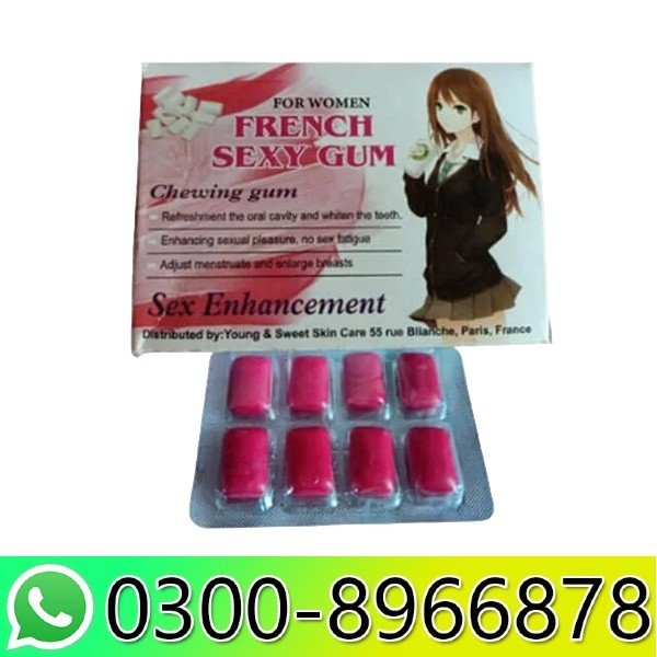 French Sexy Chewing Gum In Pakistan