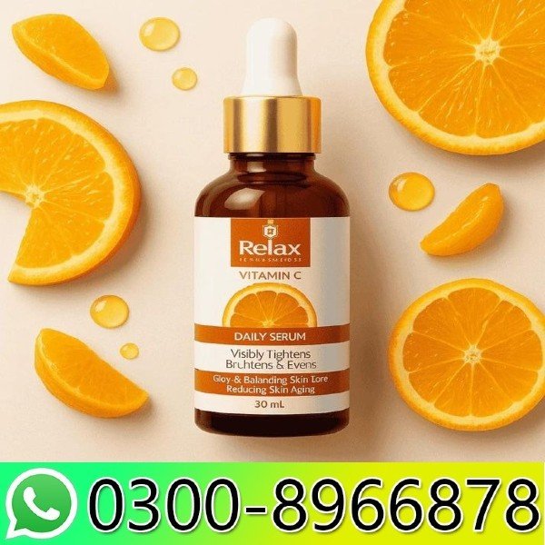 Relax Uk Vitamin C Face Serum Price In Pakistan