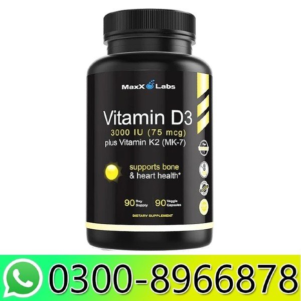 Vitamins D3 & K2  Supply Mant In Pakistan