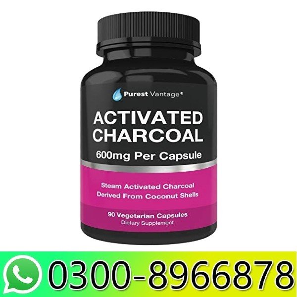 Purest Vintage Activated Charcoal Capsules In Pakistan