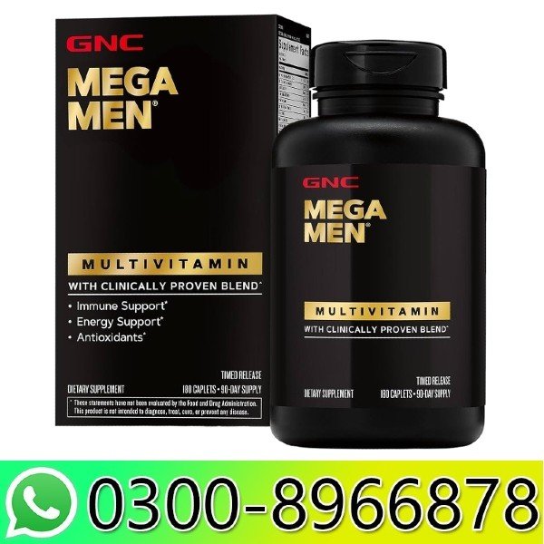 Mega Men Sport Multivitamins Capsules in Pakistan