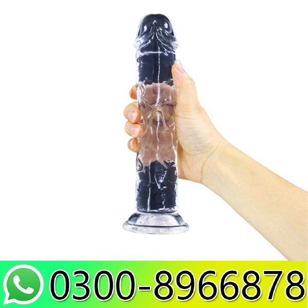 11.61 Inch Clear Dildos Lifelike Skin-Touching Feeling in Pakistan