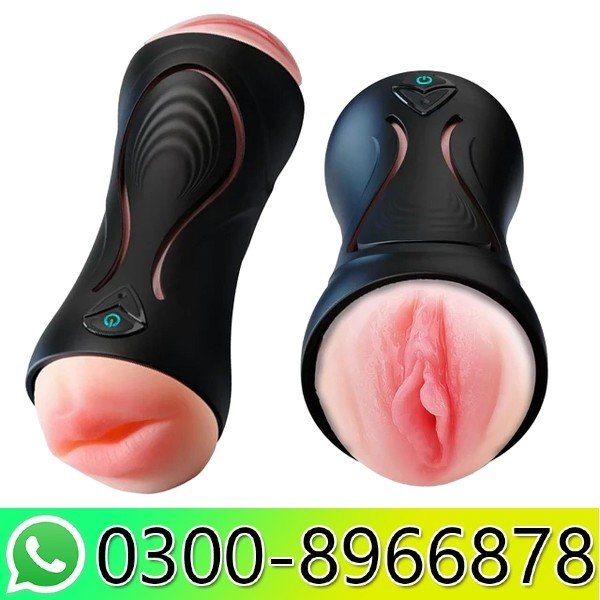 2 In 1 Vibrator Mouth Masturbator Cup In Pakistan