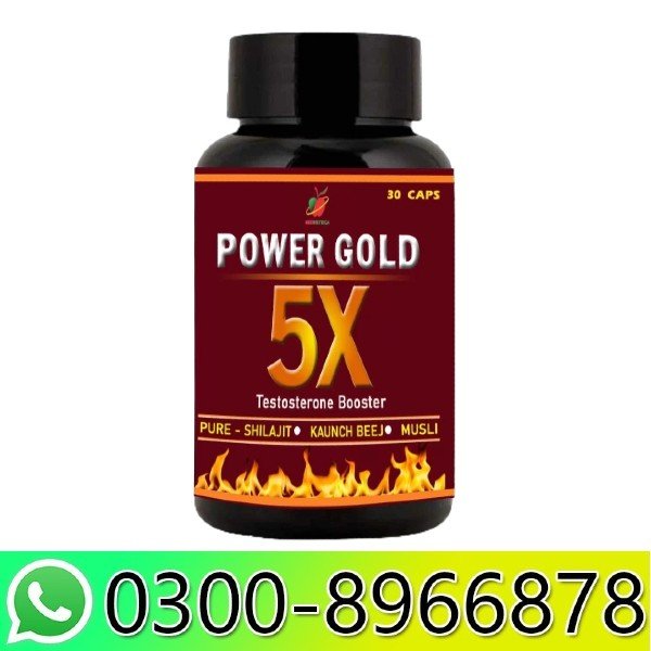 Power Gold 5x Capsules In Pakistan