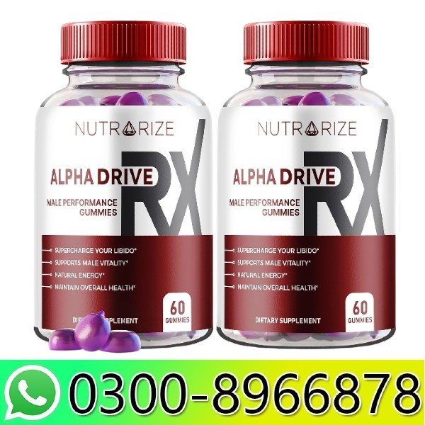 Alpha Drive Rx Gummies Price in Pakistan