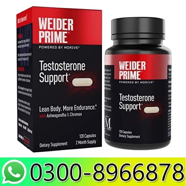 Weider Prime Testosterone Support In Pakistan