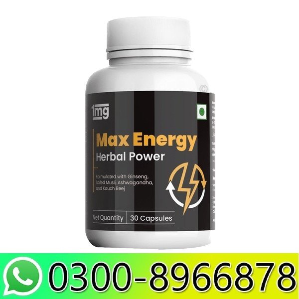 1MG Max Energy Capsule Price In Pakistan