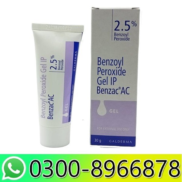 Benzac AC 2.5% Gel In Pakistan