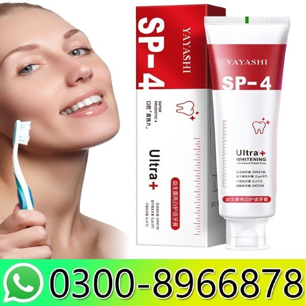 probiotic rapid whitening toothpaste in pakistan