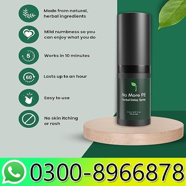No More Pe Herbal Delay Spray In Pakistan
