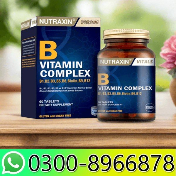 Nutraxin B Vitamin Complex - Energy & Metabolism In Pakistan
