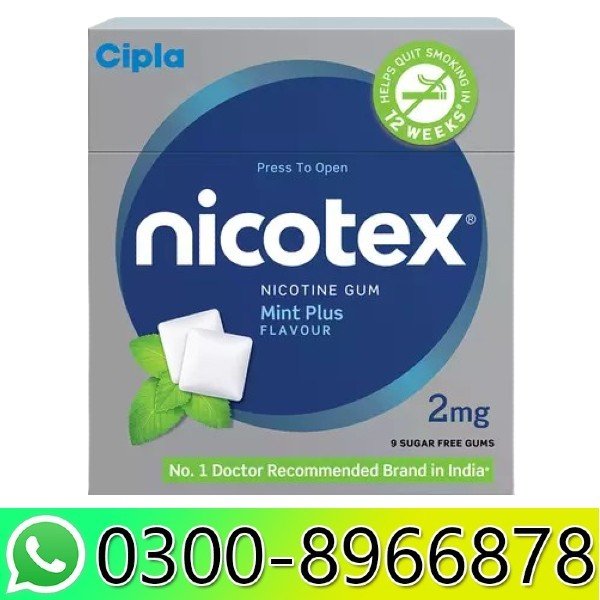 Nicotex Gum in Pakistan