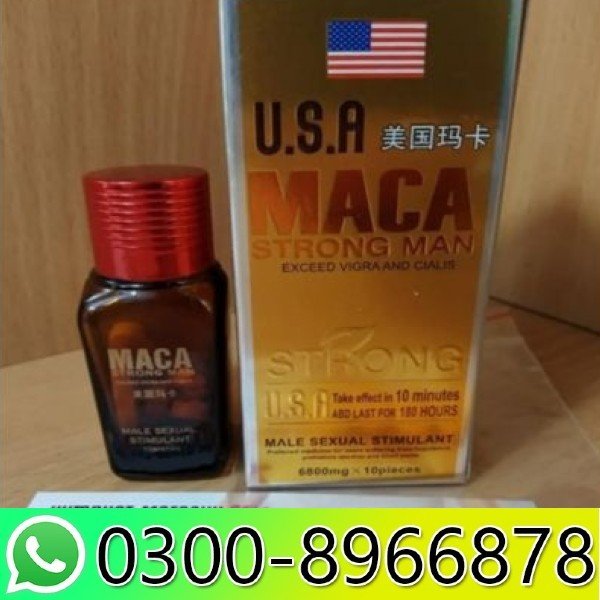 USA Maca Strong Man In Pakistan