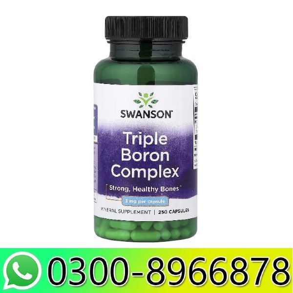 Swanson, Triple Boron Complex, 3 mg , 250 Capsules In Pakistan