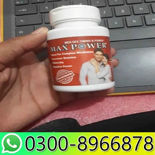 Max Power Plus Capsules In Pakistan