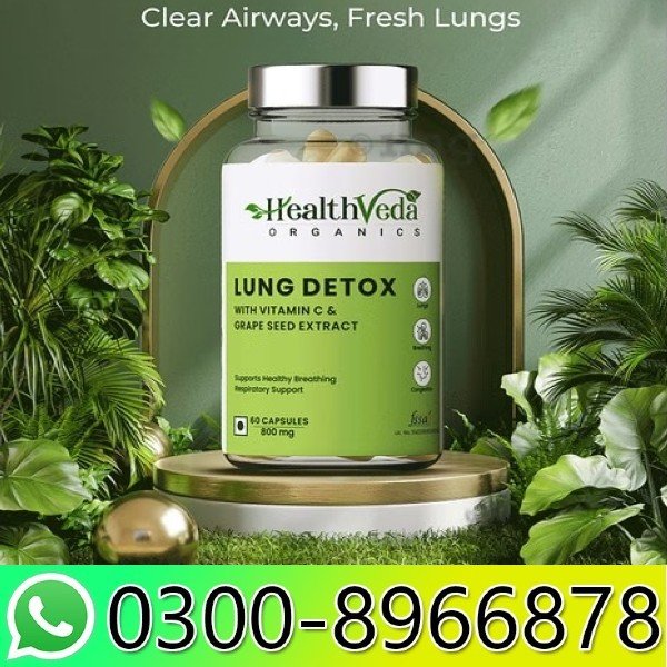 Health Veda Organics Lung Detox In Pakistan