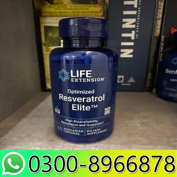 Life Extension Optimized Resveratrol Elite™ - Quercetin Capsules in Pakistan