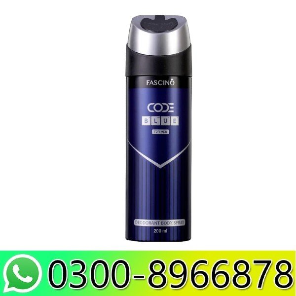 Fascino Code Blue Deodorant Body Spray In Pakistan