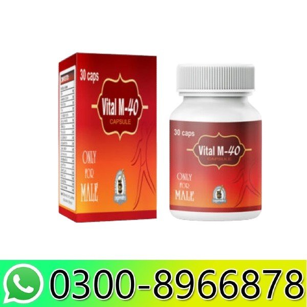 Generic Vital M-40 Capsule For Male In Pakistan
