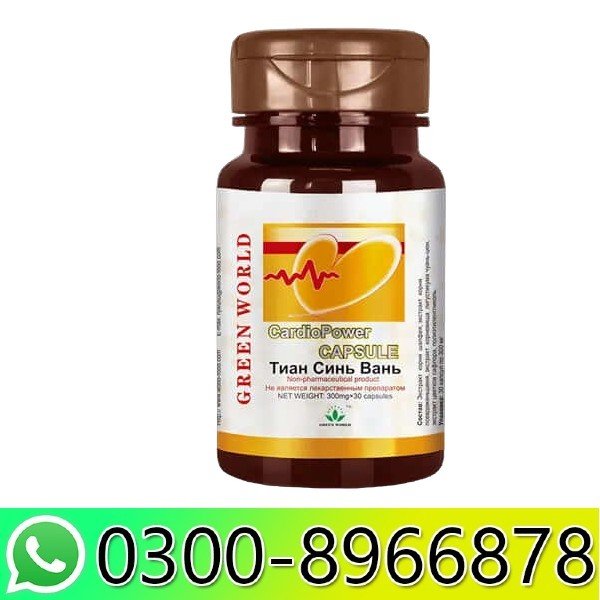 Green World Cardio Power Capsule in Pakistan
