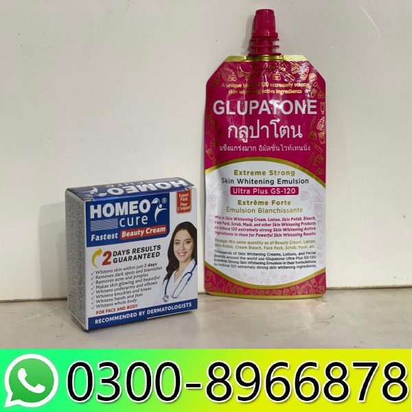 Homeo Cure Beauty Cream And Glupatone