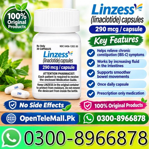 Linzess 290 mcg Capsule Price in Pakistan