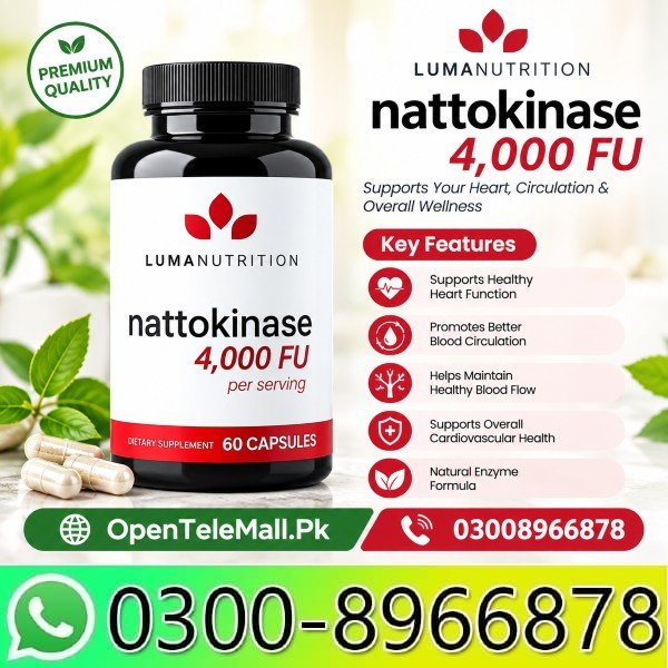 Luma Nutrition Nattokinase Capsules Price in Pakistan
