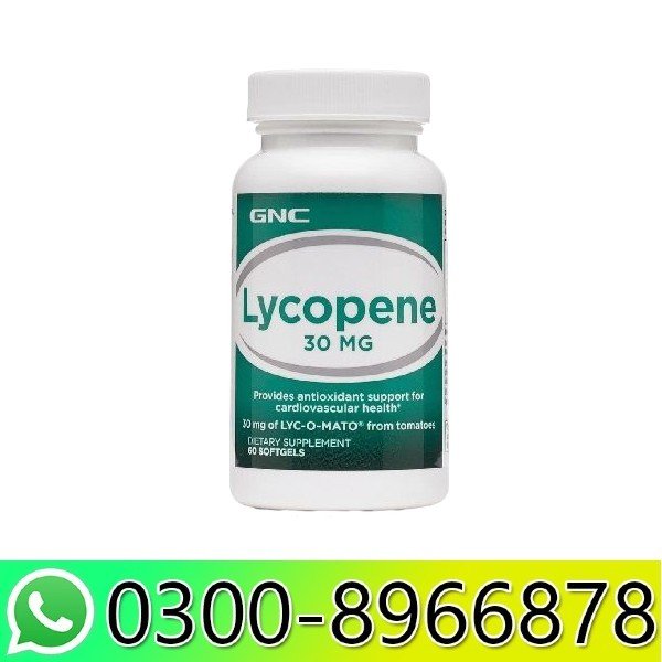 Lycopene 30mg GNC In Pakistan