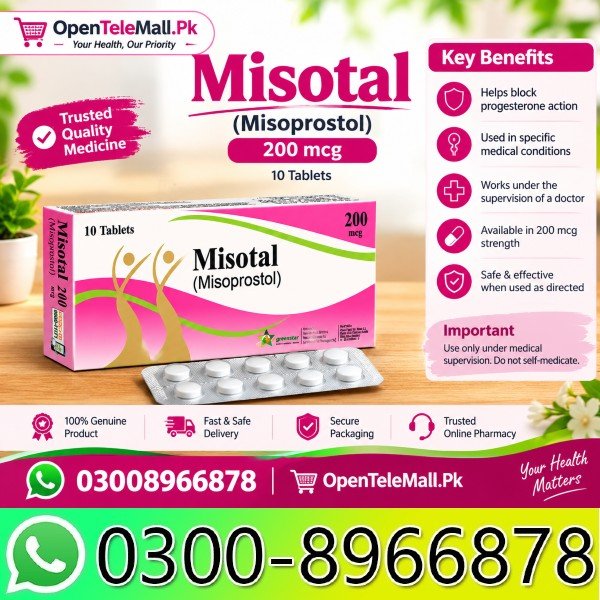 Misotal Mifepristone 10 Tablets In Pakistan
