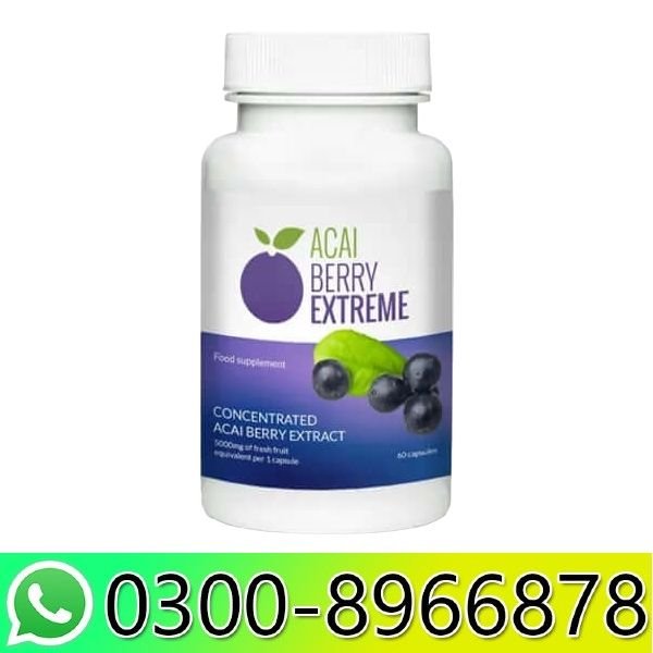 Acai Berry Complex Capsules In Pakistan