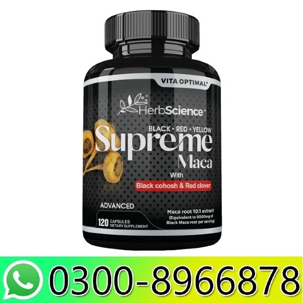 Supreme Maca Pills Pro In Pakistan