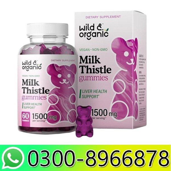 Wild & Organic Milk Thistle Gummies in Pakistan