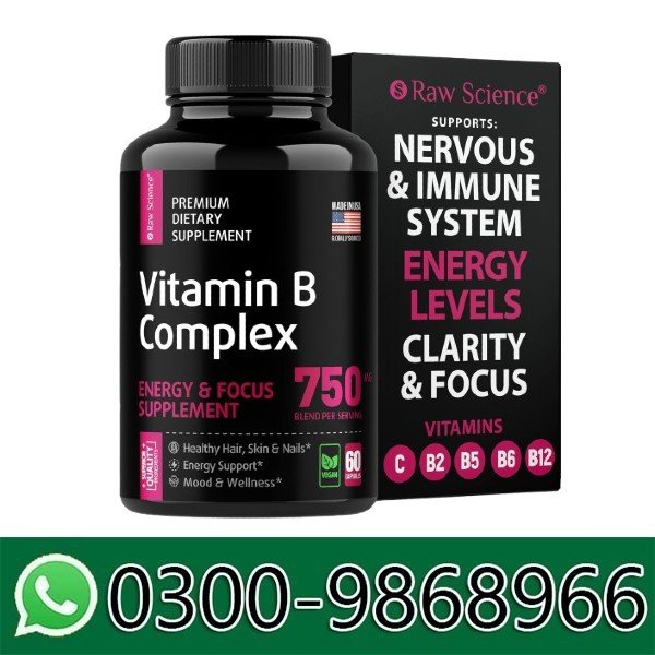 Raw Science Vitamin B Complex In Pakistan