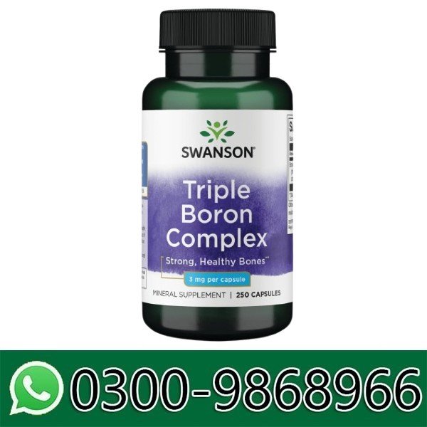 Swanson, Triple Boron Complex, 3 mg , 250 Capsules In Pakistan