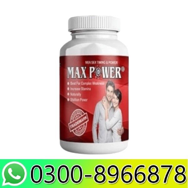 Max Power Capsules In Pakistan